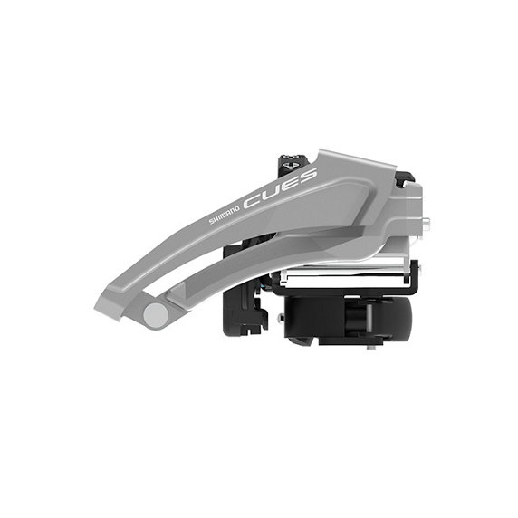 Desviador Delantero Shimano CUES P-FD-U4010-L Doble Top Swing Tipo Banda L 34.9mm 9v Gris