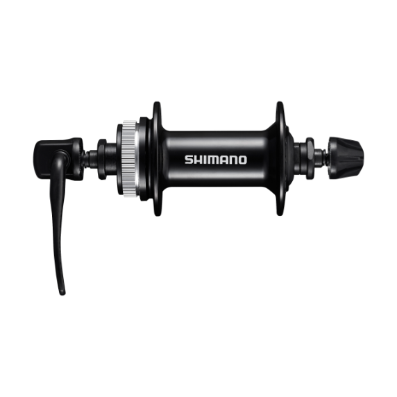 Buje Delantero Shimano HB-MT200 Freno Disco Center Lock 100/32 Negro