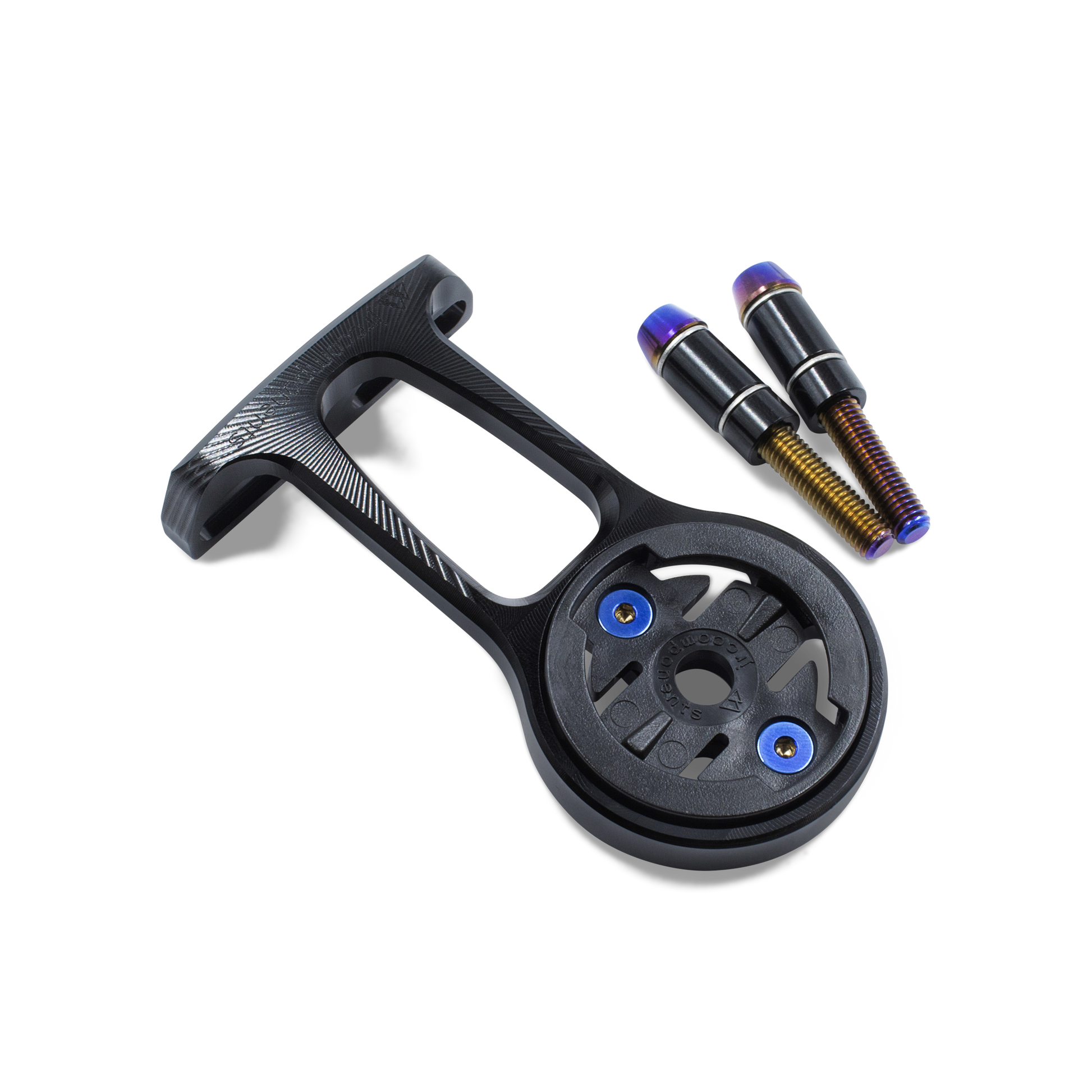 Soporte Potencia Ciclocomputador JRC Components Stealth+ Premium Garmin Burnt Blue