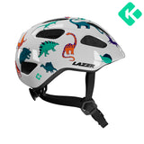 Capacete Lazer Pnut 2.0 KC CE-CPSC Kids +GR Dinosaurs