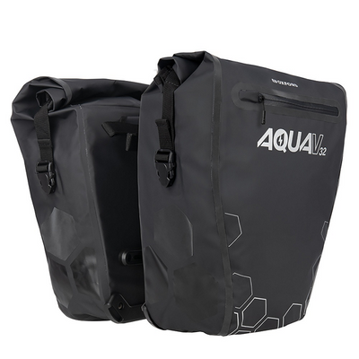 Alforja Oxford Aqua V QR Doble 16Lx2 Negro #2