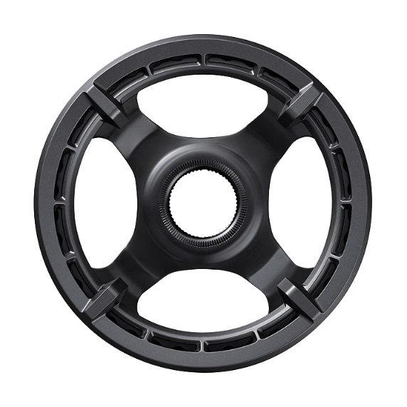 Plato Shimano Steps SM-CRE61 Guia Cadena 1x Negro