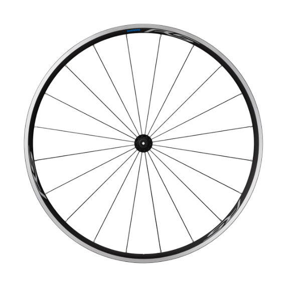 Rueda Delantera Shimano WH-RS100-CL-F Freno Llanta Negro