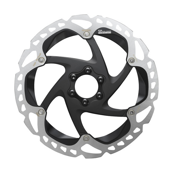 Disco Freno Shimano RT-MT905 6 Tornillos Ice Technologies Freeza Plata/Negro