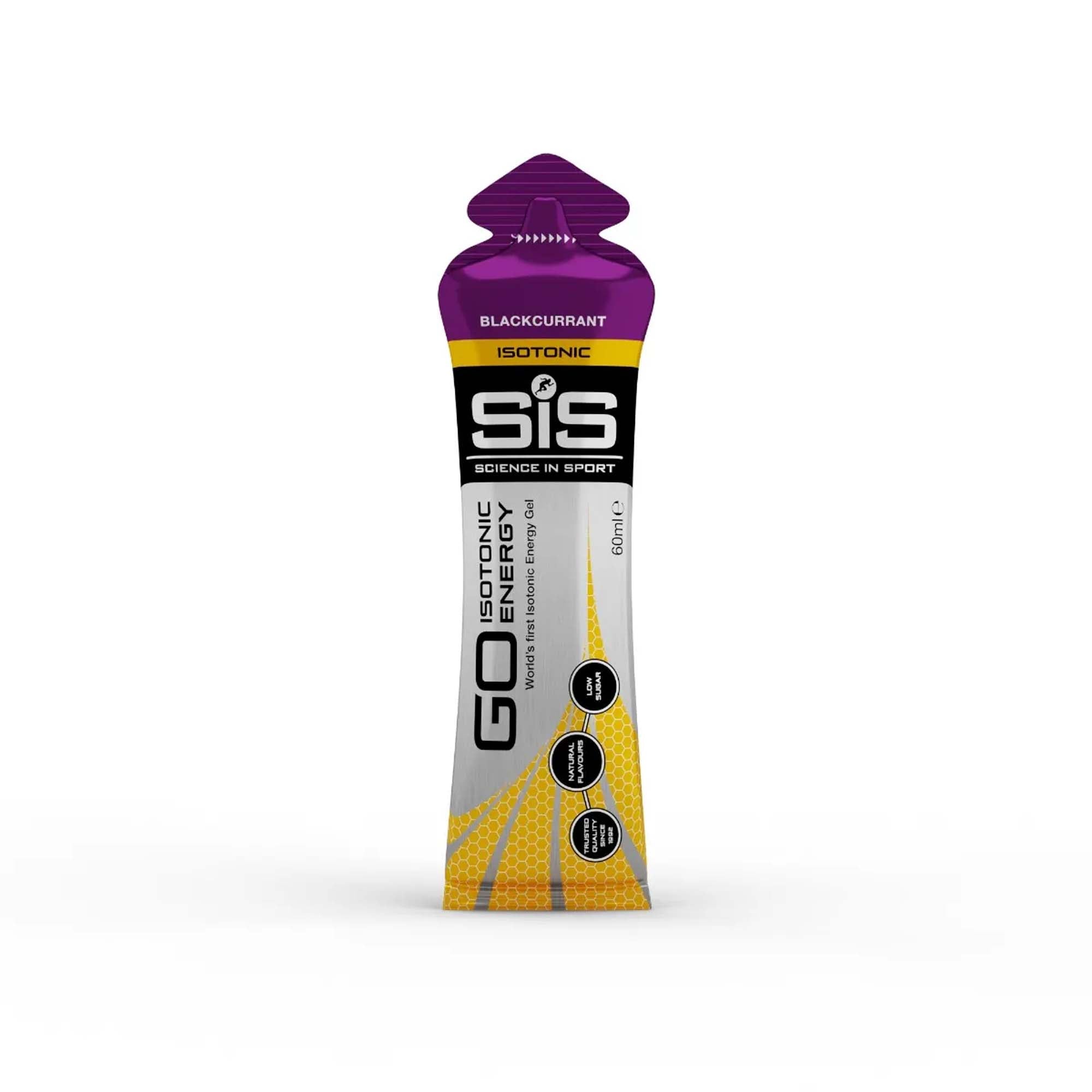 SIS GO Gel Energético Isotónico 60ml Grosella Negra