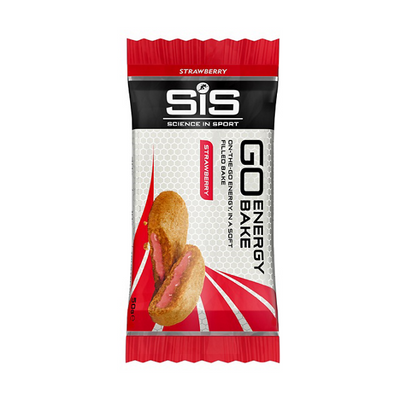 SIS GO Bizcocho Energético 12x50g Fresa