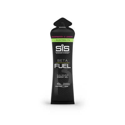 SIS BETA Fuel Gel Energético/Electrolitos 6x60ml Frambuesa/Limón