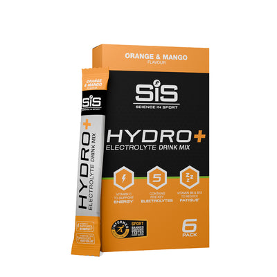 SIS GO Hydro+ Polvos 6x4.5g Naranja Mango #2