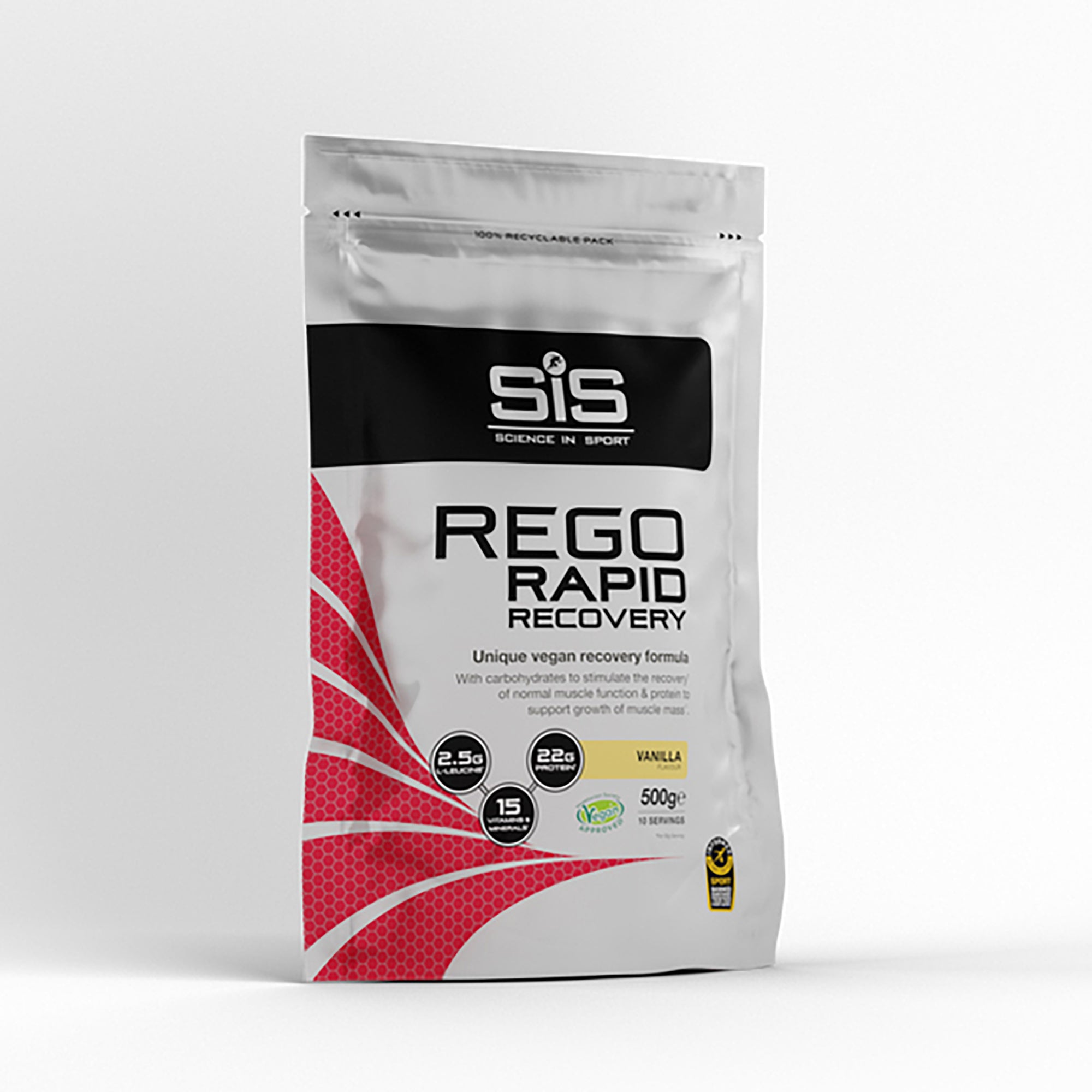 SIS REGO Polvo Recuperador Rápido 500g Vainilla