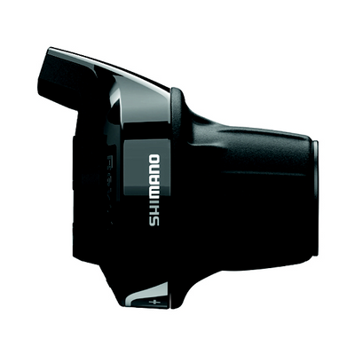 Mando Cambio Derecho Shimano SL-RV400-8R-LSET SA Revoshift Abrazadera 8v Optical Gear Display Negro #4