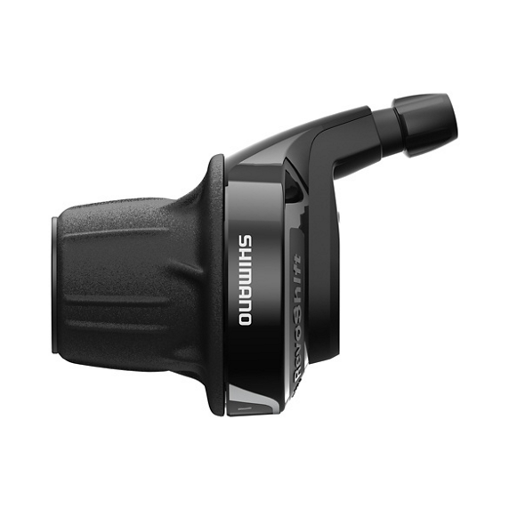 Mando Cambio Derecho Shimano SL-RV400-7R-LSET FA Revoshift Abrazadera 7v Optical Gear Display Negro #5