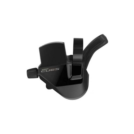 Mando Cambio Izquierdo Shimano CUES SL-U6000-LSET Abrazadera Rapidfire Plus Mono 2v Optical Gear Display Negro