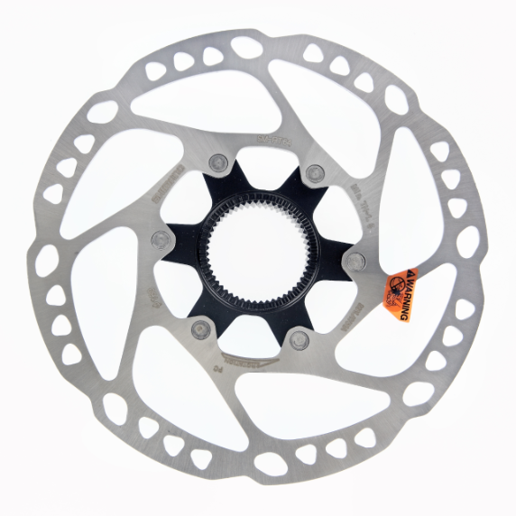 Disco Freno Shimano SM-RT64 Center Lock Anillo Cierre Interno Imán Plata