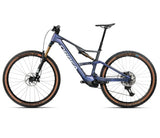 Bicicletas Elétricas Orbea Rise SL M10 420W 2026 Tanzanite Carbon View/Carbon Raw Matt