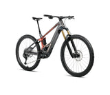 Bicicletas Elétricas Orbea Wild M-Team Mullet 2026 Diamond Carbon View Matt/Mars Red Gloss