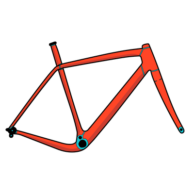 Kit Tailored Protección 95% RideWrap Carretera/Gravel Brillo