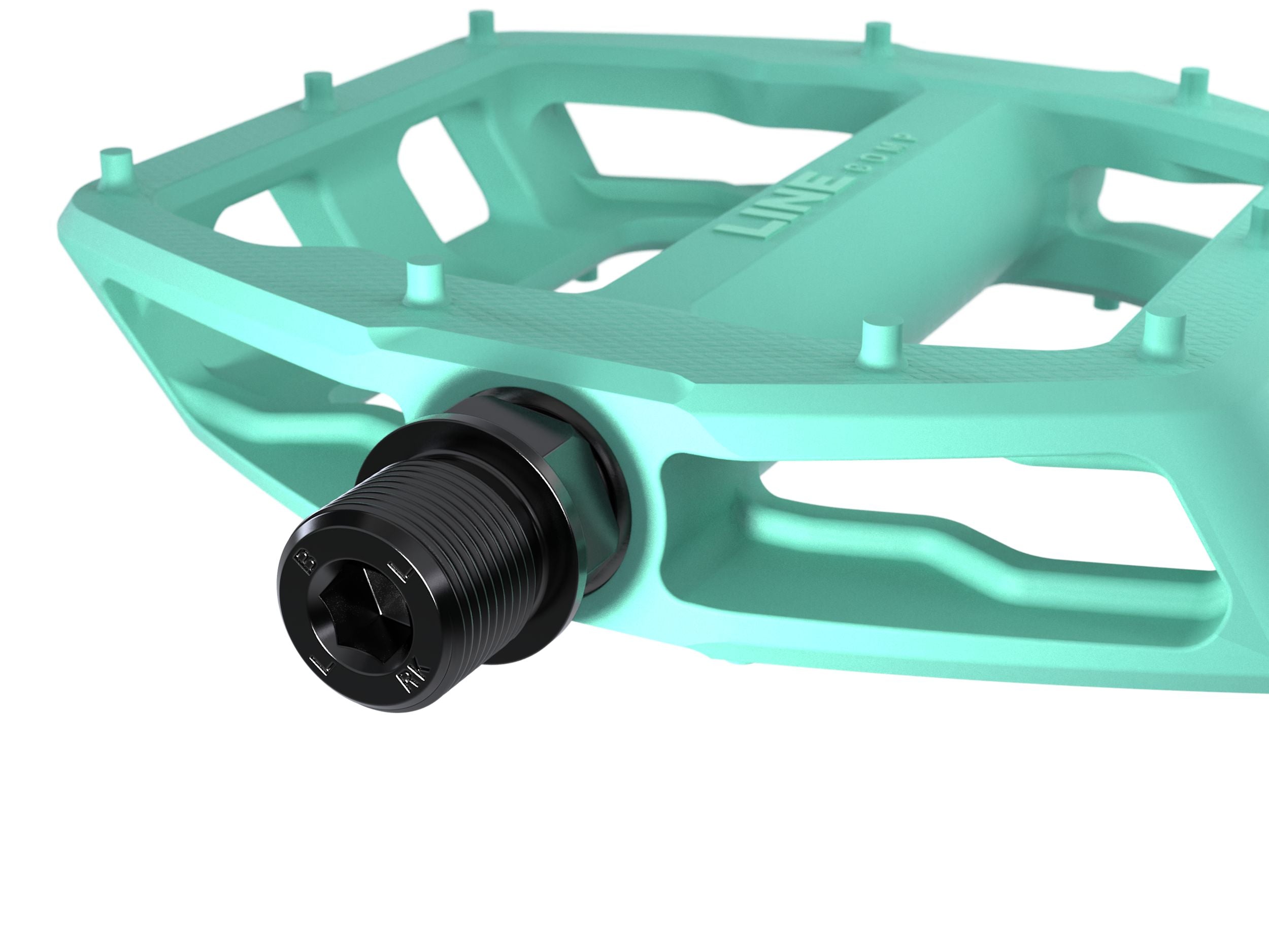 Pedales Plataforma Trek Line Comp Miami Green #3