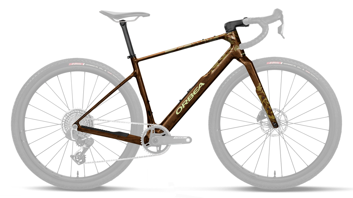 Orbea Cuadro Terra OMR 2027 Caramel Carbon View Gloss