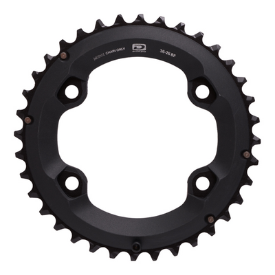 Plato Shimano Deore FC-M6000-2/FC-M6000-B2/FC-MT500-2/FC-MT500-B2 Negro