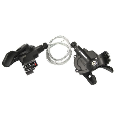 Mandos Sram X3 Trigger Index Delantero/Trasero 7v Negro
