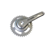 Pedivela Stronglight F8 Earth 38d 170mm Prata