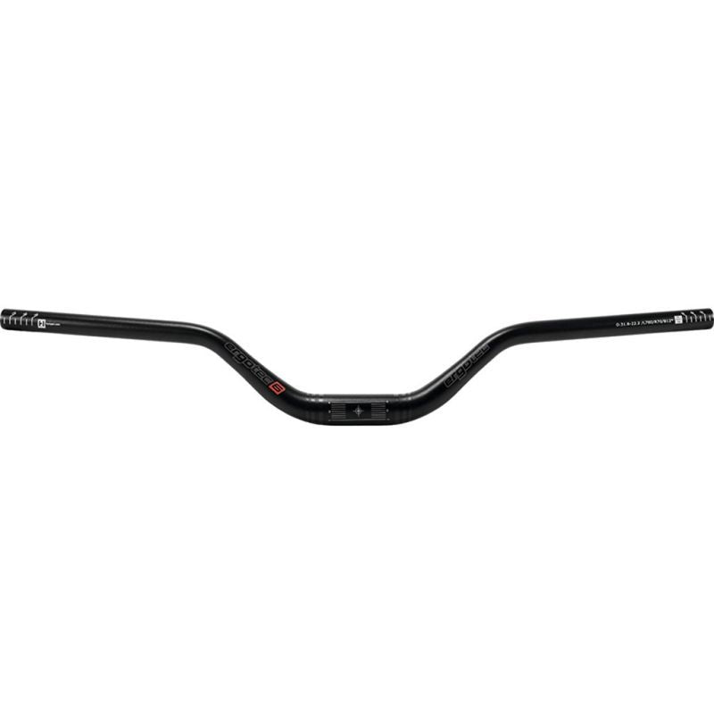 Manillar Mtb Ergotec Riser 780mm 31.8 70mm 12º Aluminio Negro Mate