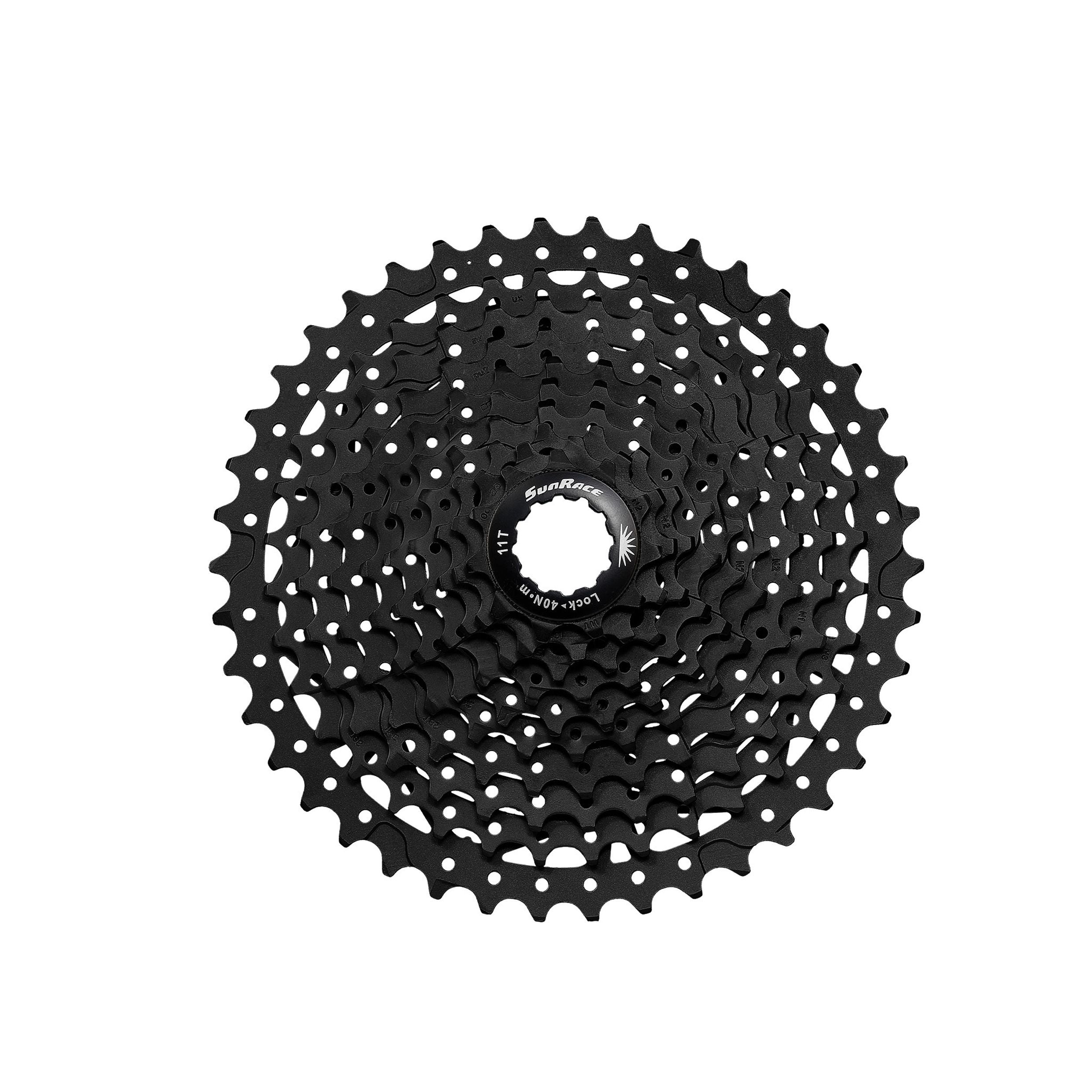Casete Sunrace S3 Negro 10v Negro