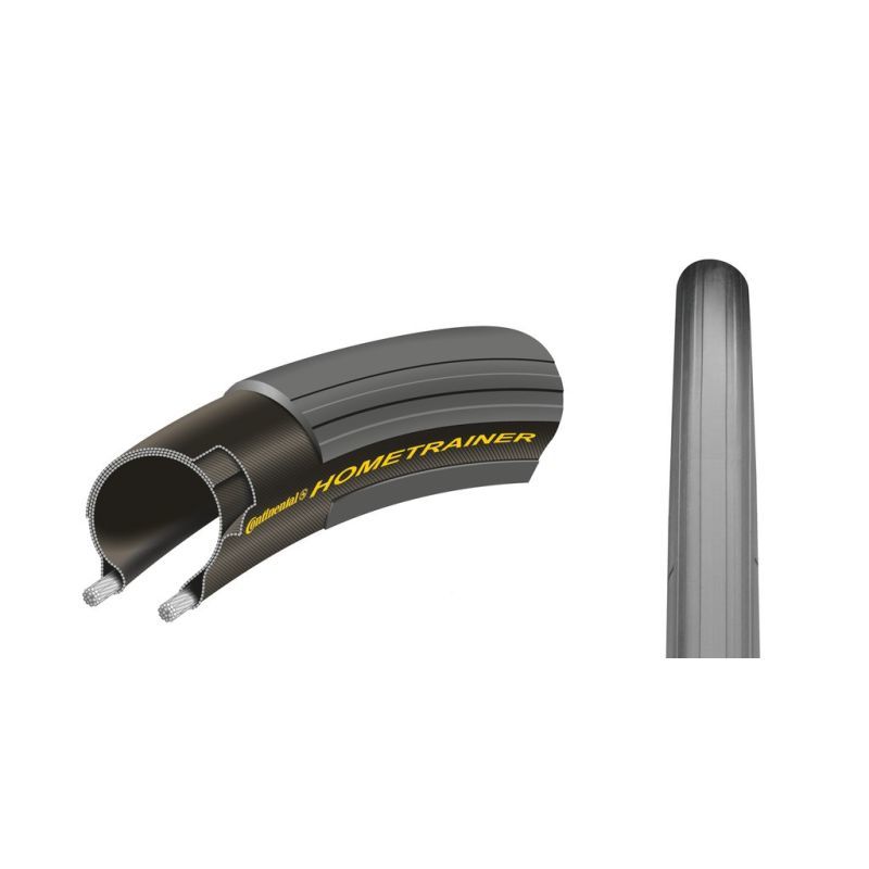 Cubierta Continental Hometrainer II 700x23C Plegable Negro