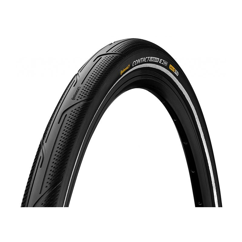 Cubierta Continental Contact Urban 700x37 Reflectante Negro