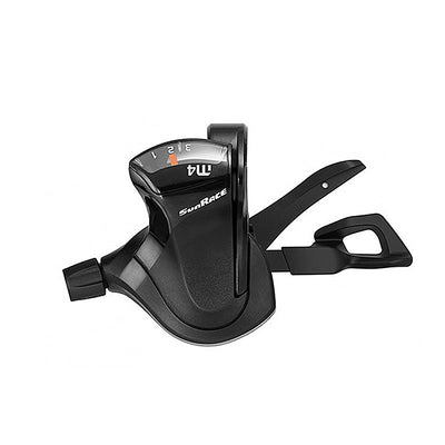 Mando Cambio Izquierdo Sunrace DLM400 3v 1700mm Aluminio Negro