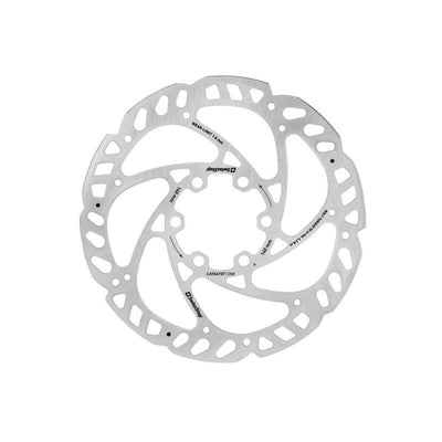 Disco Freno SwissStop Catalyst One 6 Agujeros Plata/Negro