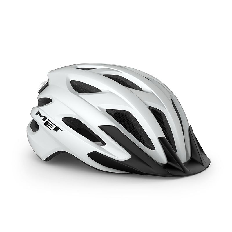 Casco Met Crossover White Mate