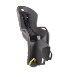 Hamax Amiga Cadeira de Bicicleta para Criança com Suporte Traseiro Dark Grey/Black/White