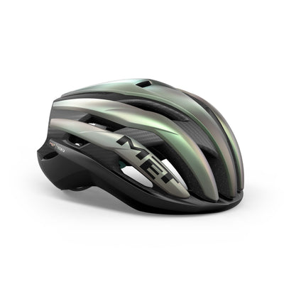 Casco Met Thirty 3K Coal Mips Green Blurred Mate