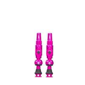 Juego Valvulas Tubeless Muc-Off Big Bore Lite 30mm Rosa