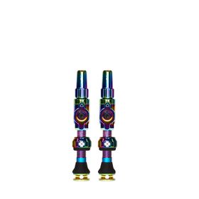 Juego Valvulas Tubeless Muc-Off Big Bore Lite 35mm Arcoiris