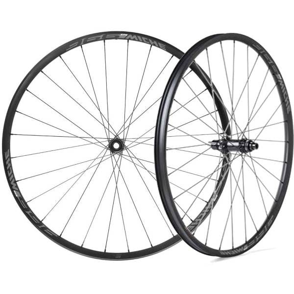 Juego Ruedas Miche 966 SPR Boost Freno Disco Center Lock Tubeless Ready 9/11v Aluminio Negro