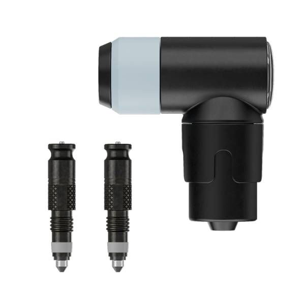 Kit Conversion Schwalbe Valvula Tubeless A Valvula Schwalbe Clik Valve Cabezal Bomba Negro
