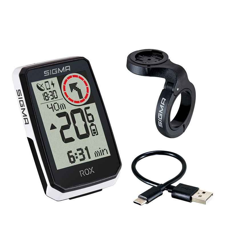 Ciclocomputador Sigma Rox 2.0 Endurance Blanco