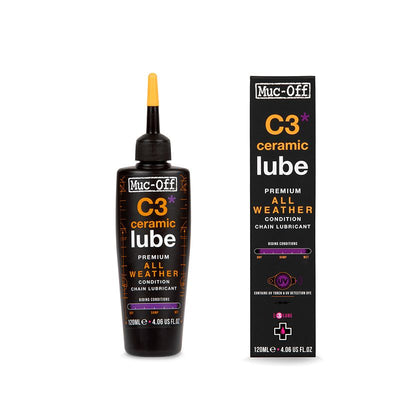 Aceitera Muc-Off C3 Ceramico Premium Clima Seco/Humedo 120ml