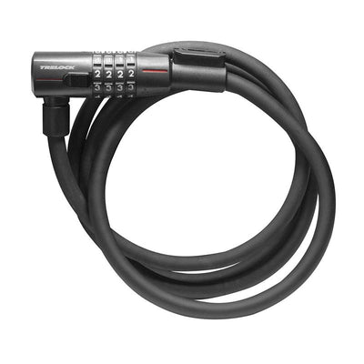 Candado Cable Combinacion Trelock KS 312 Code 85cmx12mm Negro