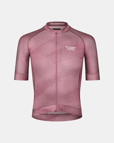 Maillot Manga Corta Pas Normal Studios Mechanism Hombre AOP Dark Mauve
