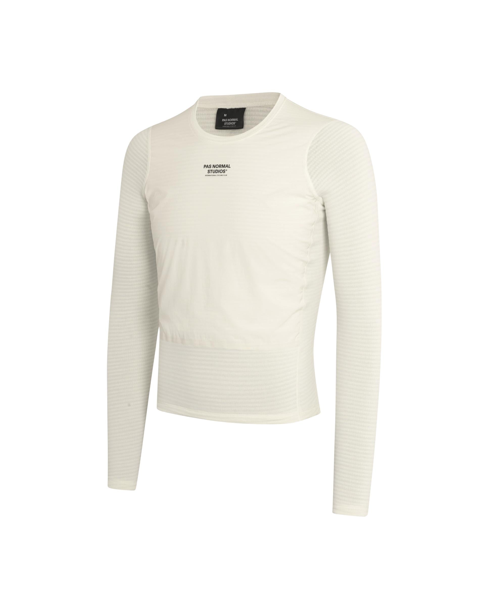 Camiseta Interior Termica Manga Larga Cortavientos Pas Normal Studios Hombre Off White #2
