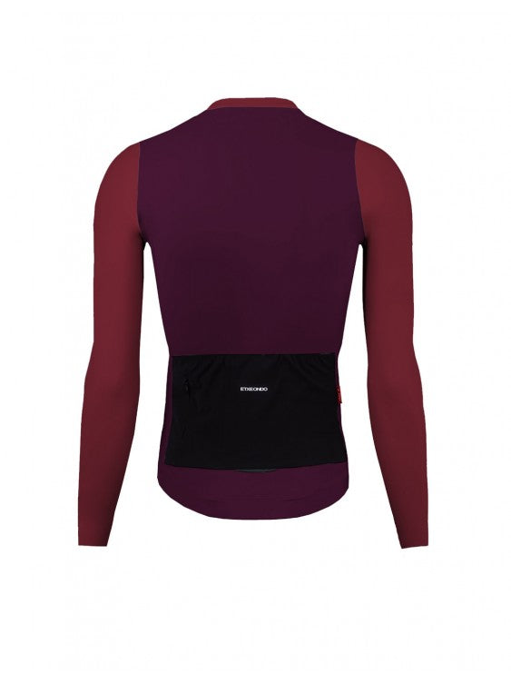 Etxeondo Maillot Alde M/L Color Edition Granate/Vino #2