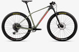Bicicletas Orbea Alma M21 Axs 2022 Savage Green/Bright Red Matte