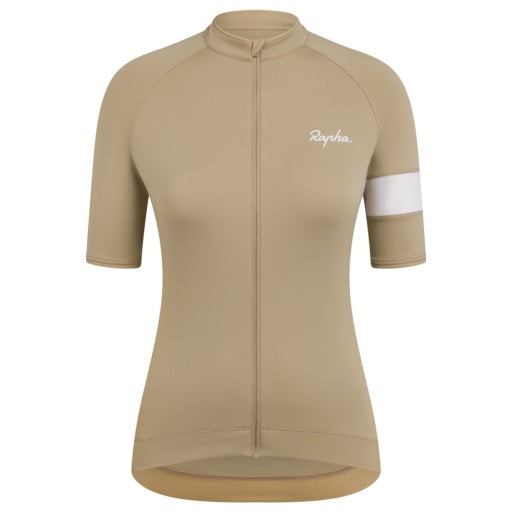 Maillot Rapha Core Mujer Tan/White