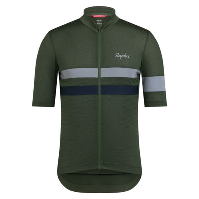 Maillot Rapha Brebet Hombre Deep Olive/Dark Navy